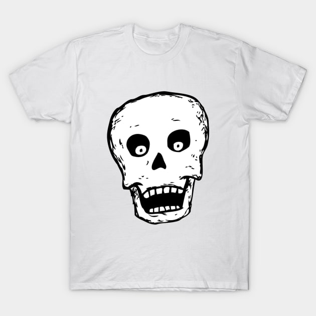 Psychoscapes Skull T-Shirt by Psychoscapes